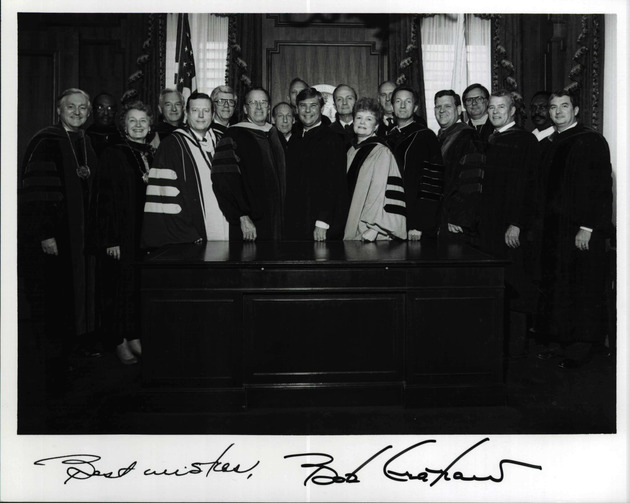 ICUF Presidents with Florida Governor Bob Graham